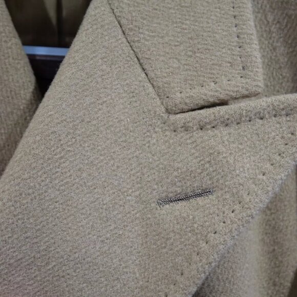 LNWOT Chester Barrie Hand Tailored Double Breasted Wool Overcoat England US42R - Picture 6 of 16